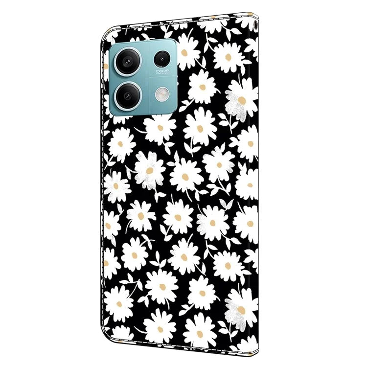 For Xiaomi Redmi Note 13 5G Wallet Case 3D Pattern PU Leather Folio Protective Cover