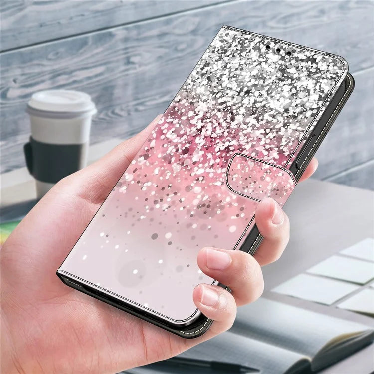 For Xiaomi Redmi Note 13 5G Wallet Case 3D Pattern PU Leather Folio Protective Cover