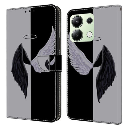 For Xiaomi Redmi Note 13 4G Leather Case 3D Pattern Printed Stand Wallet Phone Cover