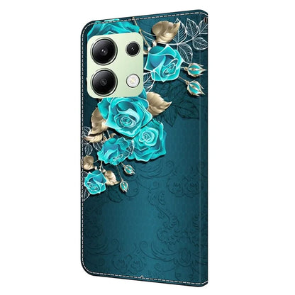 For Xiaomi Redmi Note 13 4G Leather Case 3D Pattern Printed Stand Wallet Phone Cover