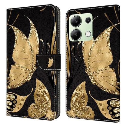 For Xiaomi Redmi Note 13 4G Leather Case 3D Pattern Printed Stand Wallet Phone Cover