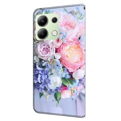 For Xiaomi Redmi Note 13 4G Leather Case 3D Pattern Printed Stand Wallet Phone Cover