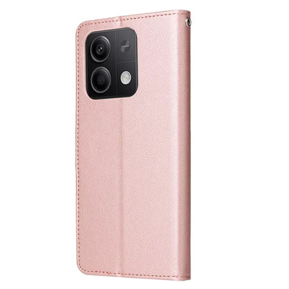 For Xiaomi Redmi Note 13 5G PU Leather Phone Case Card Slots Magnetic Closure Flip Cover