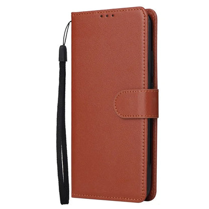 For Xiaomi Redmi Note 13 5G PU Leather Phone Case Card Slots Magnetic Closure Flip Cover