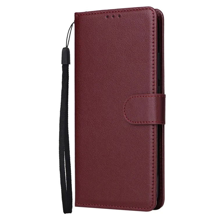 For Xiaomi Redmi Note 13 5G PU Leather Phone Case Card Slots Magnetic Closure Flip Cover