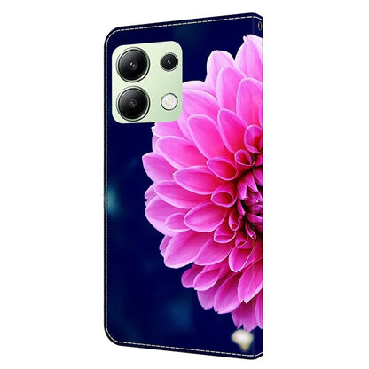 For Xiaomi Redmi Note 13 4G Wallet Phone Case Anti-Fall 3D Pattern Printing Leather Flip Cover