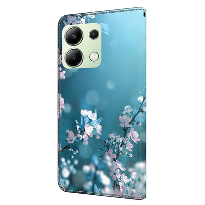 For Xiaomi Redmi Note 13 4G Wallet Phone Case Anti-Fall 3D Pattern Printing Leather Flip Cover