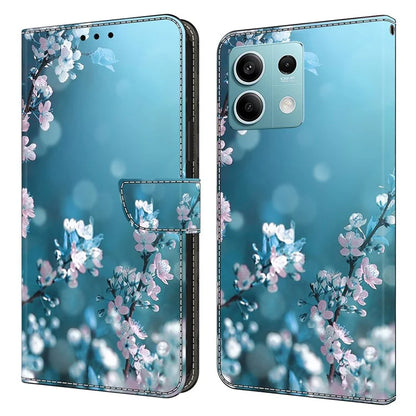 For Xiaomi Redmi Note 13 5G Anti-Drop Case 3D Pattern Printing Wallet Phone Cover