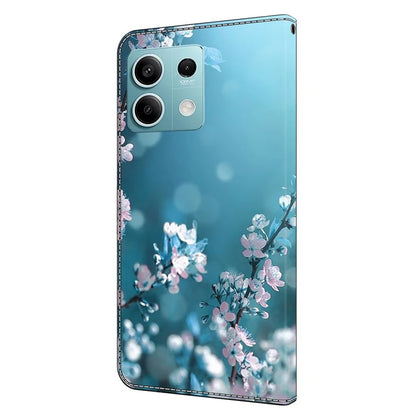 For Xiaomi Redmi Note 13 5G Anti-Drop Case 3D Pattern Printing Wallet Phone Cover