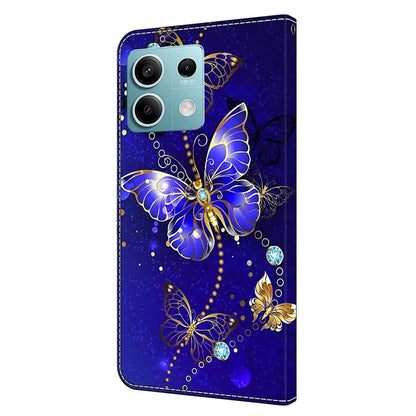 For Xiaomi Redmi Note 13 5G Anti-Drop Case 3D Pattern Printing Wallet Phone Cover