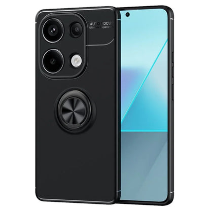 For Xiaomi Redmi Note 13 Pro 4G / Poco M6 Pro 4G Case TPU Phone Cover with Ring Kickstand