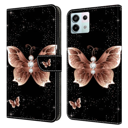 For Xiaomi Redmi Note 13 Pro 5G / Poco X6 5G Case 3D Pattern Printing Leather Wallet Phone Shell