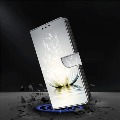 For Xiaomi Redmi Note 13 Pro 5G / Poco X6 5G Case 3D Pattern Printing Leather Wallet Phone Shell