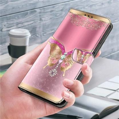For Xiaomi Redmi Note 13 Pro 5G / Poco X6 5G Case 3D Pattern Printing Leather Wallet Phone Shell