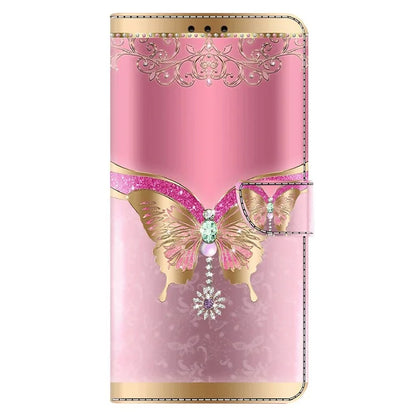 For Xiaomi Redmi Note 13 Pro 5G / Poco X6 5G Case 3D Pattern Printing Leather Wallet Phone Shell