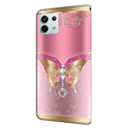 For Xiaomi Redmi Note 13 Pro 5G / Poco X6 5G Case 3D Pattern Printing Leather Wallet Phone Shell