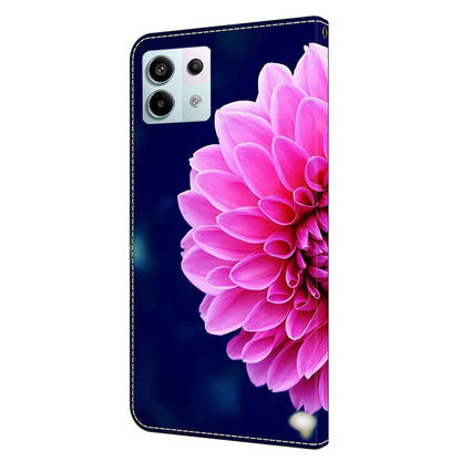 For Xiaomi Redmi Note 13 Pro 5G / Poco X6 5G Case 3D Pattern Printing Leather Wallet Phone Shell