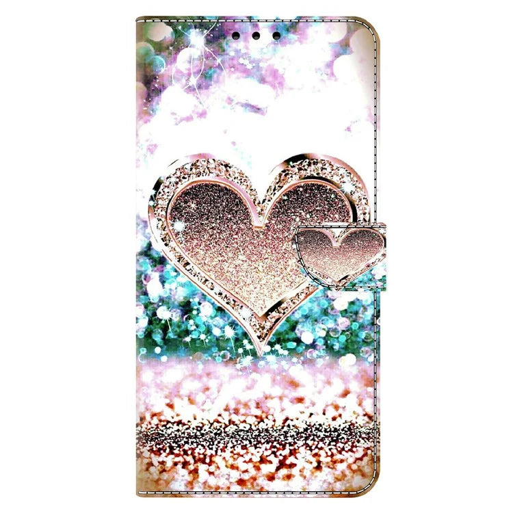 For Xiaomi Redmi Note 13 Pro 5G / Poco X6 5G Case 3D Pattern Printing Leather Wallet Phone Shell