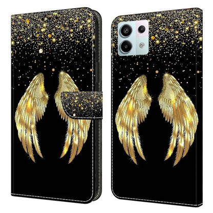 For Xiaomi Redmi Note 13 Pro 5G / Poco X6 5G Case 3D Pattern Printing Leather Wallet Phone Shell