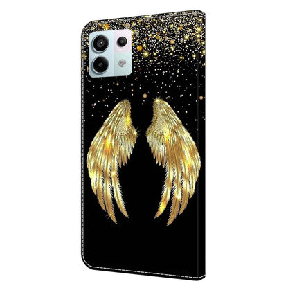 For Xiaomi Redmi Note 13 Pro 5G / Poco X6 5G Case 3D Pattern Printing Leather Wallet Phone Shell