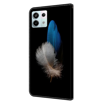 For Xiaomi Redmi Note 13 Pro 5G / Poco X6 5G Case 3D Pattern Printing Leather Wallet Phone Shell