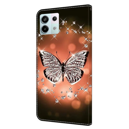 For Xiaomi Redmi Note 13 Pro 5G / Poco X6 5G Case 3D Pattern Printing Leather Wallet Phone Shell
