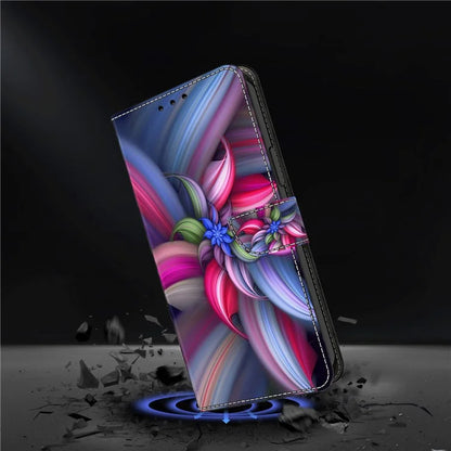 For Xiaomi Redmi Note 13 Pro 5G / Poco X6 5G Case 3D Pattern Printing Leather Wallet Phone Shell