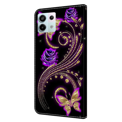 For Xiaomi Redmi Note 13 Pro 5G / Poco X6 5G Case 3D Pattern Printing Leather Wallet Phone Shell