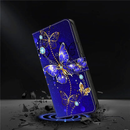 For Xiaomi Redmi Note 13 Pro 5G / Poco X6 5G Case 3D Pattern Printing Leather Wallet Phone Shell