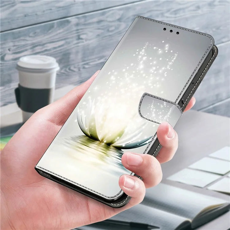 For Xiaomi Redmi Note 13 Pro+ 5G Shockproof Wallet Case 3D Pattern Printing Leather Phone Cover