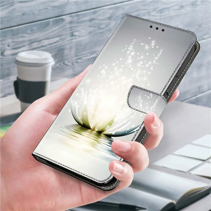 For Xiaomi Redmi Note 13 Pro+ 5G Shockproof Wallet Case 3D Pattern Printing Leather Phone Cover
