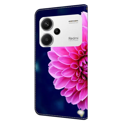 For Xiaomi Redmi Note 13 Pro+ 5G Shockproof Wallet Case 3D Pattern Printing Leather Phone Cover