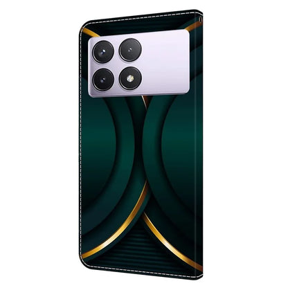 For Xiaomi Redmi K70E 5G / Poco X6 Pro 5G Leather Flip Cover 3D Pattern Printing Wallet Phone Case