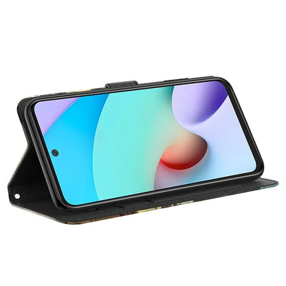 For Xiaomi Redmi Note 13 Pro+ 5G Case 3D Pattern Printing Leather Phone Cover with Hand Strap