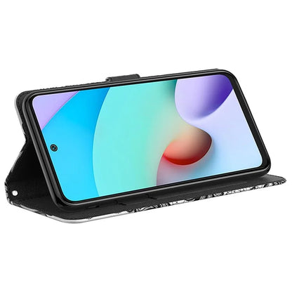 For Xiaomi Redmi Note 13 Pro+ 5G Case 3D Pattern Printing Leather Phone Cover with Hand Strap