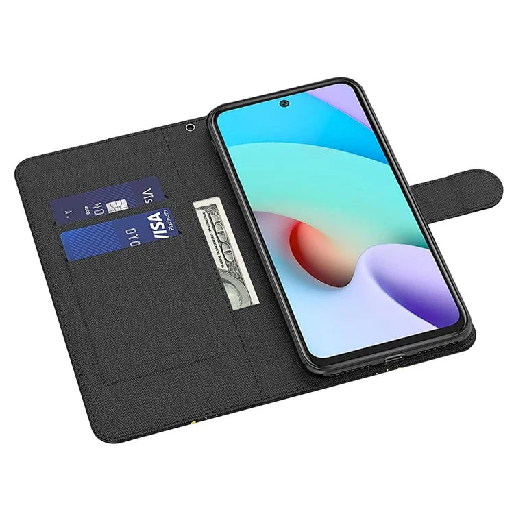 For Xiaomi Redmi Note 13 Pro 5G / Poco X6 5G Case with Hand Strap 3D Pattern Printing Leather Phone Cover