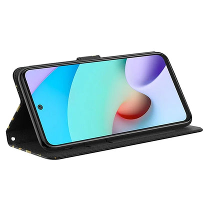 For Xiaomi Redmi Note 13 Pro 5G / Poco X6 5G Case with Hand Strap 3D Pattern Printing Leather Phone Cover