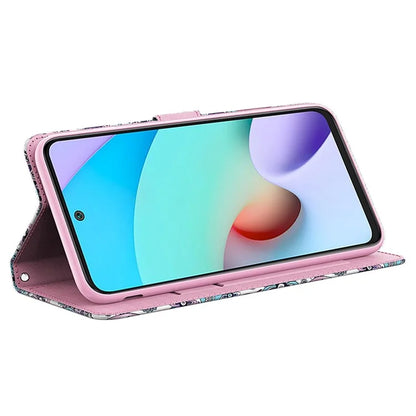 For Xiaomi Redmi Note 13 Pro 5G / Poco X6 5G Case with Hand Strap 3D Pattern Printing Leather Phone Cover