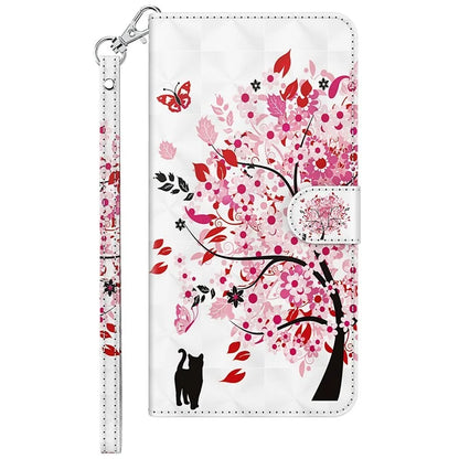 For Xiaomi Redmi Note 13 Pro 5G / Poco X6 5G Case with Hand Strap 3D Pattern Printing Leather Phone Cover
