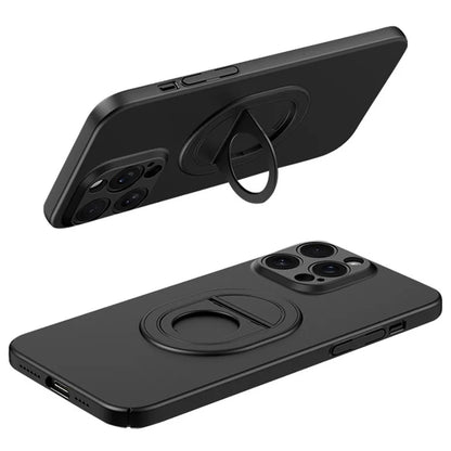For iPhone 14 Pro Max Cell Phone Case Frosted Finish Anti-scratch Shell Compatible with MagSafe