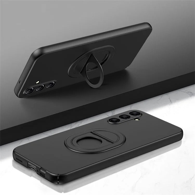 For Samsung Galaxy A14 4G / 5G Case Compatible with MagSafe Matte Kickstand PC Phone Cover