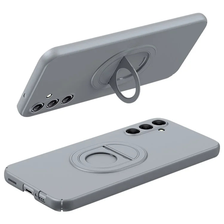 For Samsung Galaxy A14 4G / 5G Case Compatible with MagSafe Matte Kickstand PC Phone Cover