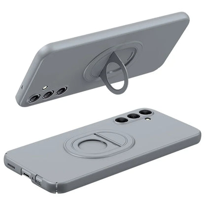 For Samsung Galaxy A14 4G / 5G Case Compatible with MagSafe Matte Kickstand PC Phone Cover
