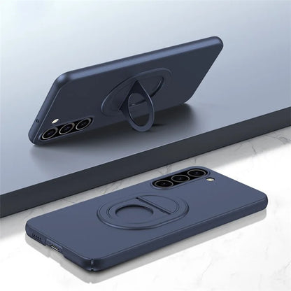 For Samsung Galaxy S23 Phone Case Hard Plastic Kickstand Cover Compatible with MagSafe