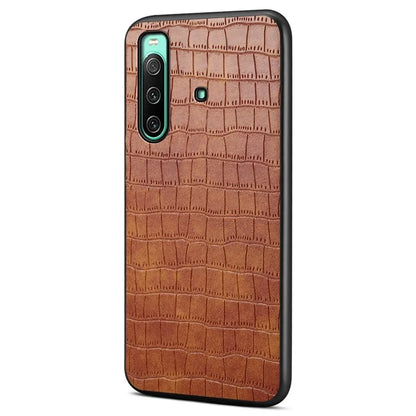 For Sony Xperia 10 IV 5G Case Alligator Texture PU Leather Coated PC+TPU Phone Cover