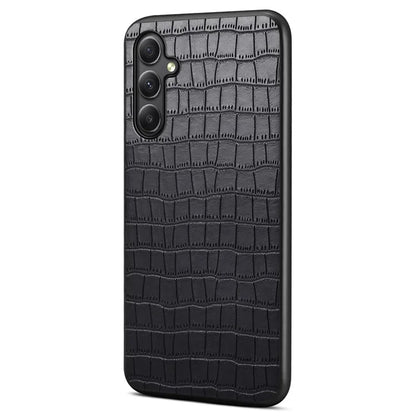 For Samsung Galaxy A34 5G Case PU Leather Coated TPU+PC Classic Fashion Phone Cover