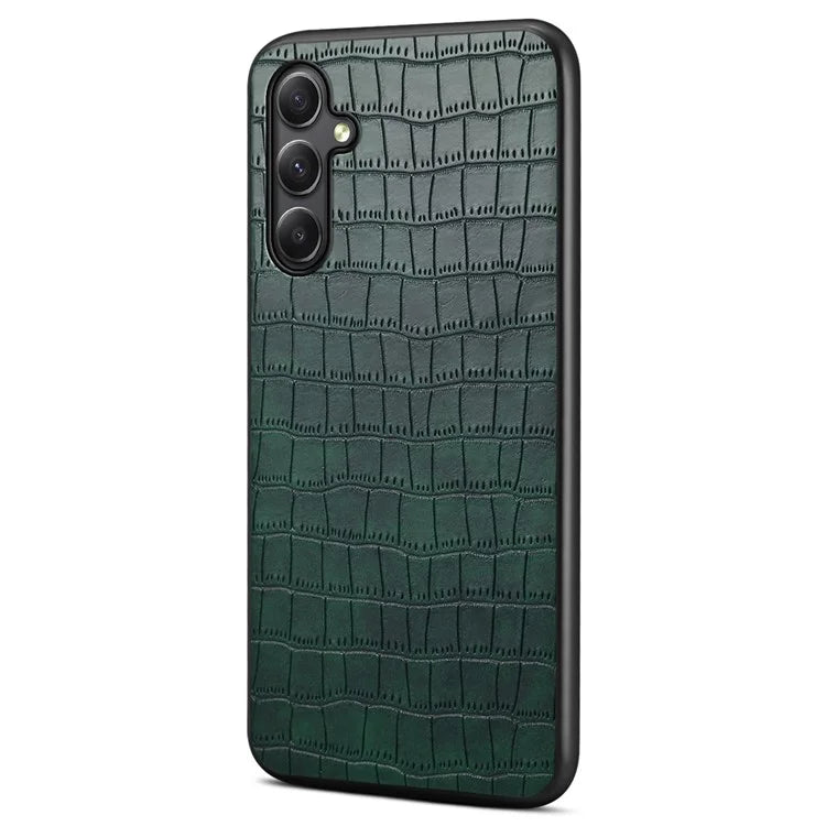 For Samsung Galaxy A34 5G Case PU Leather Coated TPU+PC Classic Fashion Phone Cover