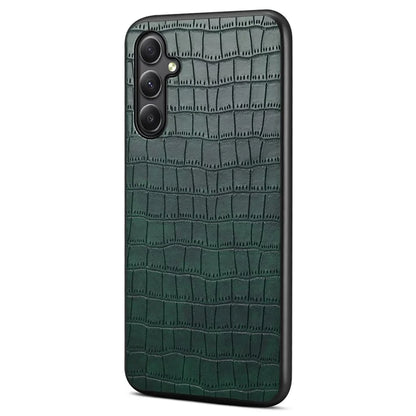 For Samsung Galaxy A34 5G Case PU Leather Coated TPU+PC Classic Fashion Phone Cover