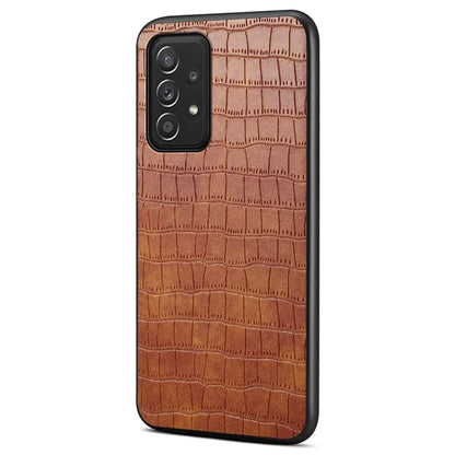 For Samsung Galaxy A52 4G / 5G / A52s 5G Case Crocodile Texture Leather Back Shell Cover