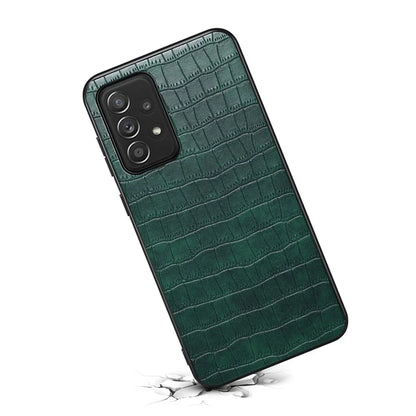 For Samsung Galaxy A52 4G / 5G / A52s 5G Case Crocodile Texture Leather Back Shell Cover